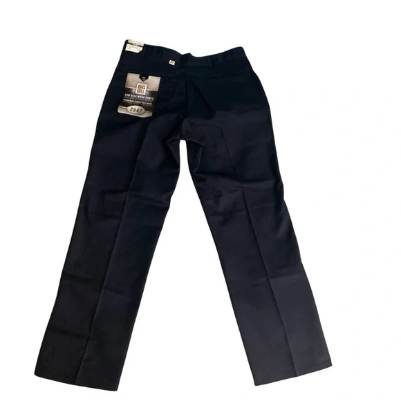 BIG BILL NWT Work Pant Men's 34x30 Trim Fit Navy Low‎ Rise Stain Release Tech - Picture 3 of 6
